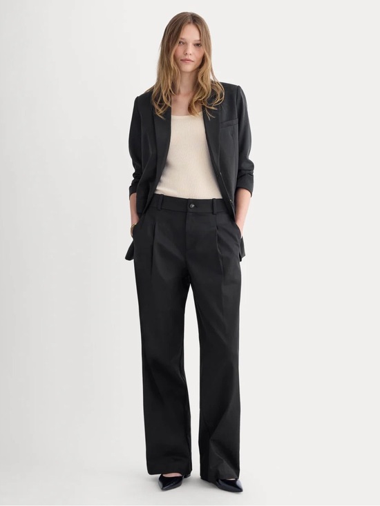 Everlane Pants - Everlane Wide-Leg Trouser in Buttersmooth